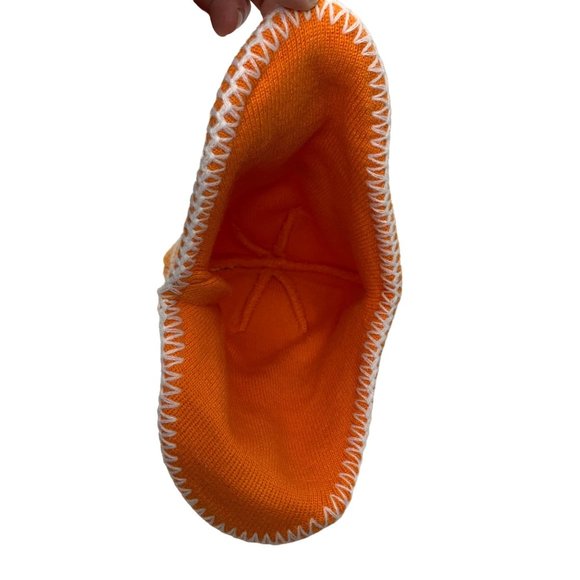 Kids UT Knit Hat Ear Flaps University Of Tennessee Embroidered Power Tee Orange - Picture 2 of 4